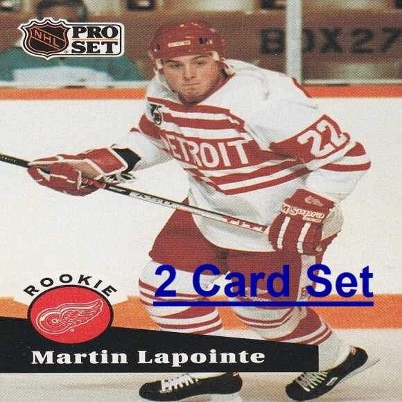 Martin LaPointe Hockey Card Collection - Picture 1 of 3